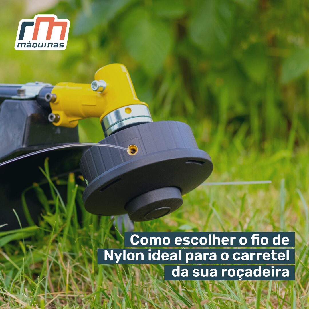 Como escolher o fio de Nylon ideal para o carretel da sua roçadeira ...
